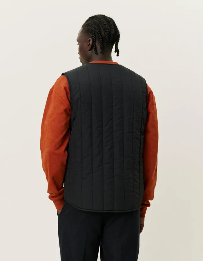JacketsCoats Men Les Deux Martin Vest 8211 BlackBlack