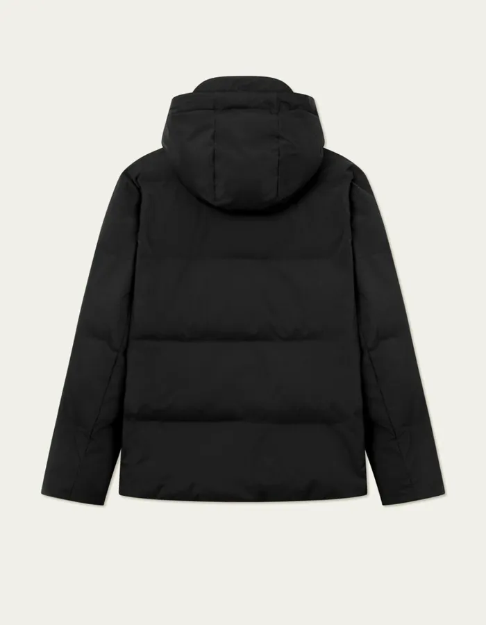 JacketsCoats Men Les Deux Montreal Puffer Jacket 8211 BlackBlack