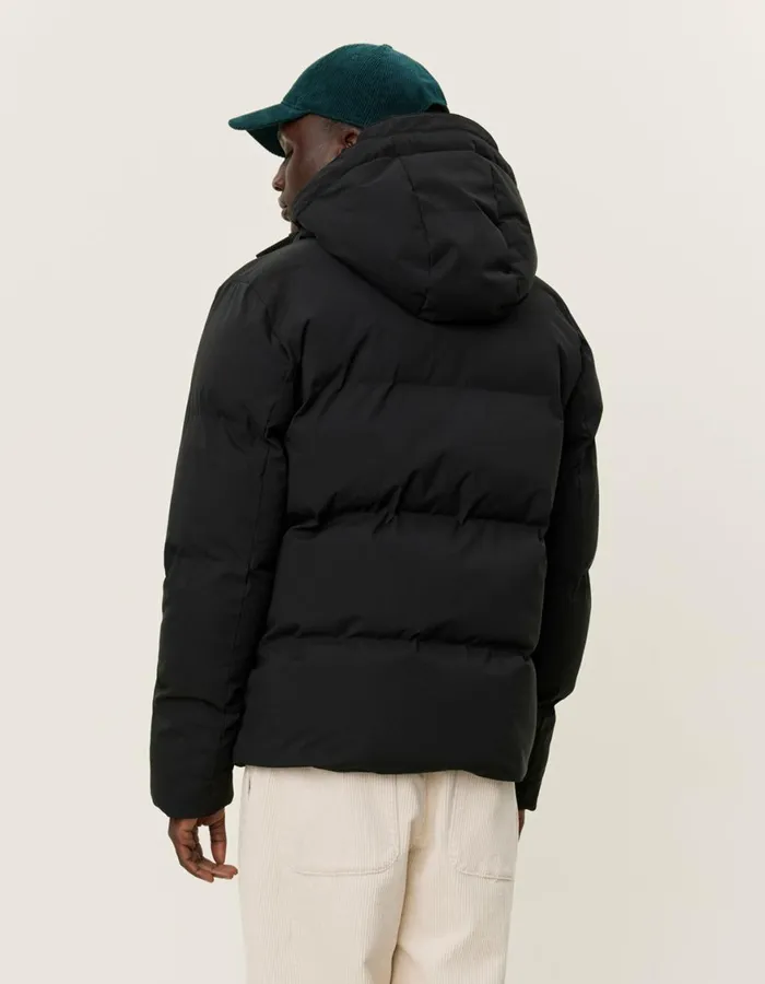 JacketsCoats Men Les Deux Montreal Puffer Jacket 8211 BlackBlack