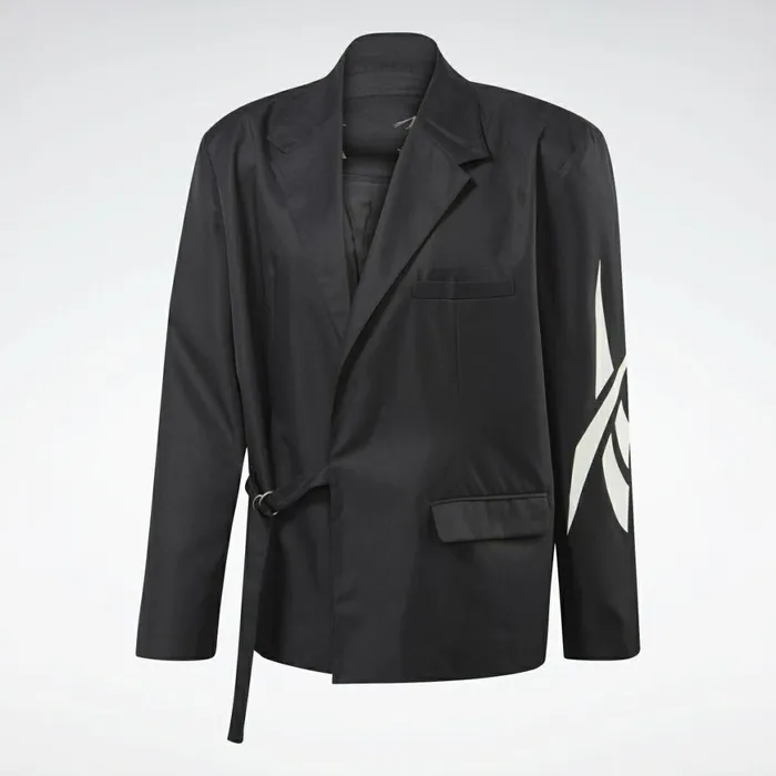Jackets MensWomens Reebok By Pyer Moss Wrap Blazer Black