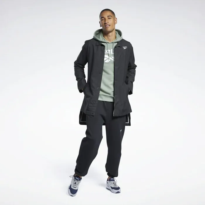 Jackets MensWomens Reebok Outerwear Coat Black