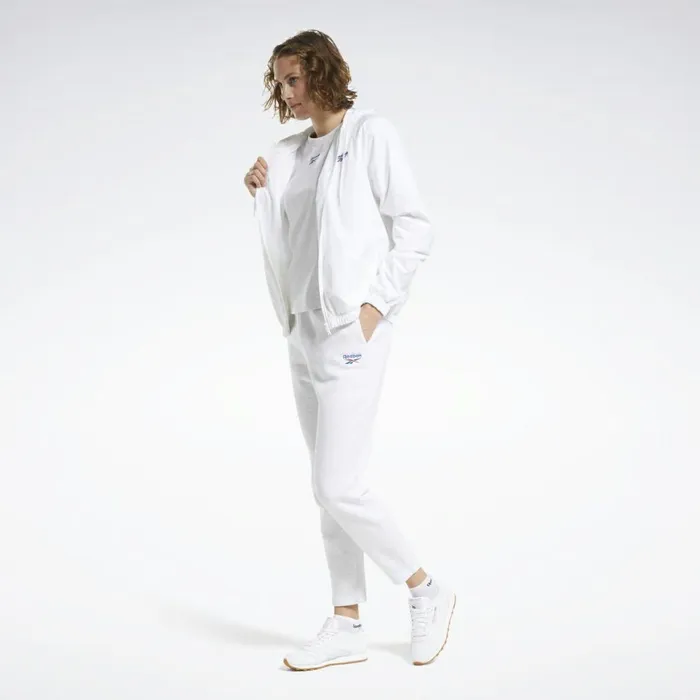 Jackets Womens Reebok Classics Vector Windbreaker White