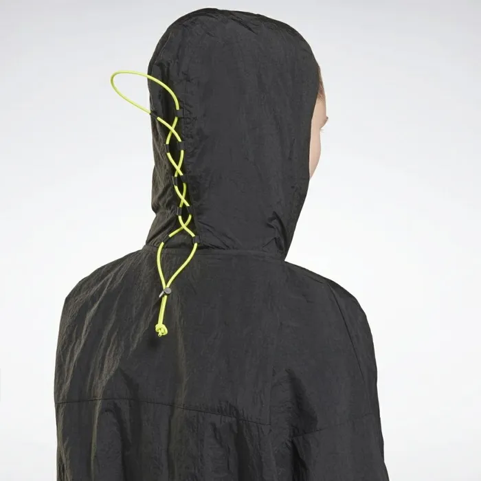 Jackets Womens Reebok MYT Woven Jacket Black