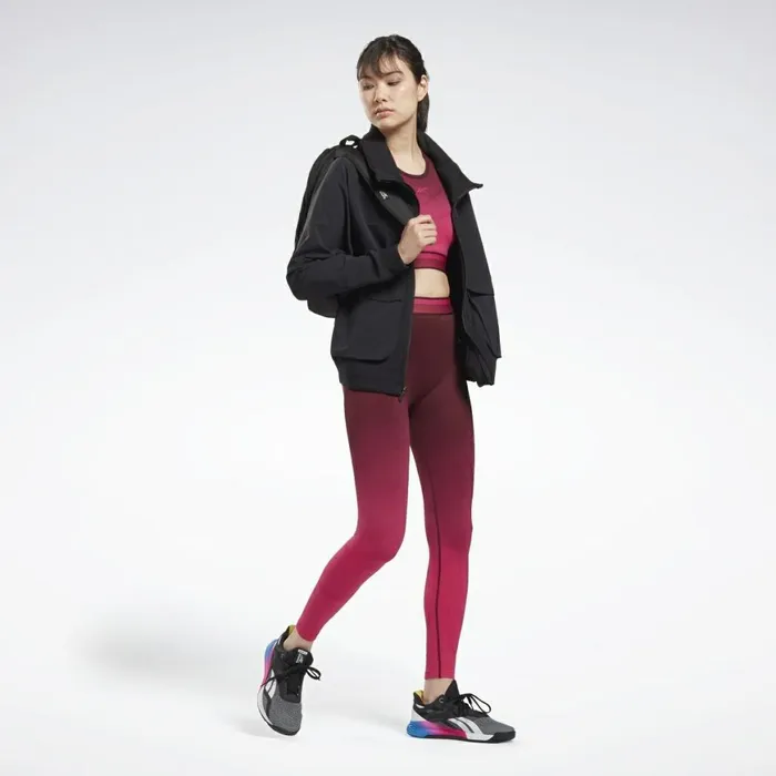 Jackets Womens Reebok United By Fitness Jacket Black