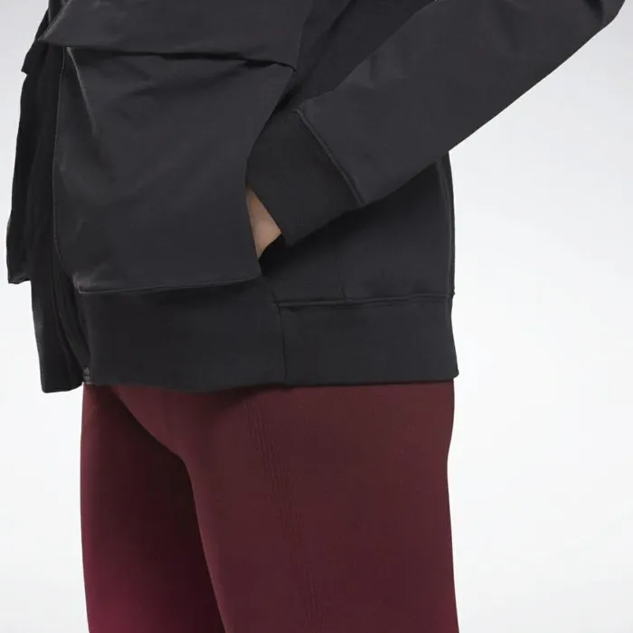 Jackets Womens Reebok United By Fitness Jacket Black