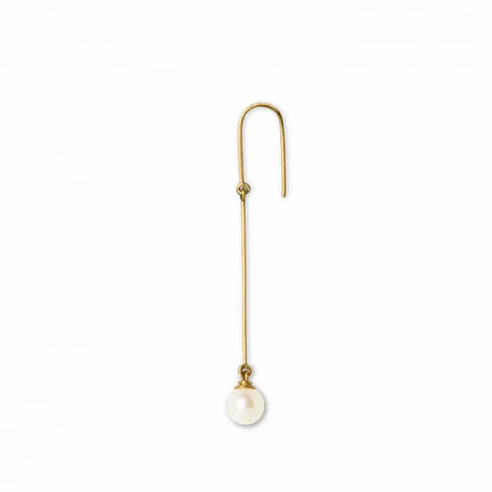 Jane Knig 14 Karat Women Pearl Earring