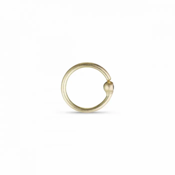 Jane Knig 14 Karat Women Vridrering I 14 Karat Guld Med 1 X 001ct Brill