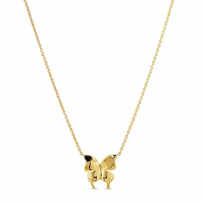 Jane Knig Gold Necklaces Women Butterfly Necklace