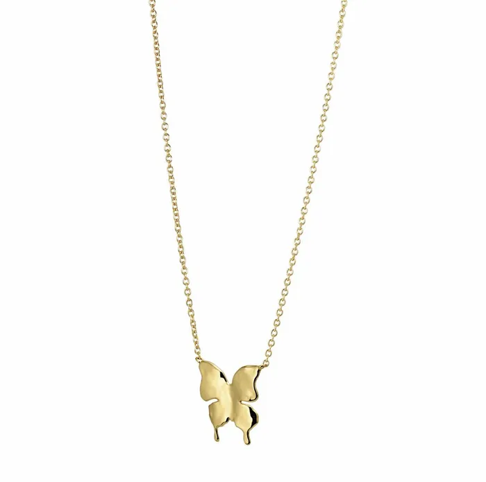 Jane Knig Gold Necklaces Women Butterfly Necklace