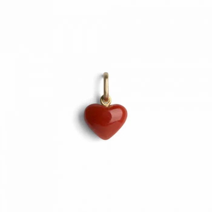 Jane Knig Gold Pendants Women Coral Heart