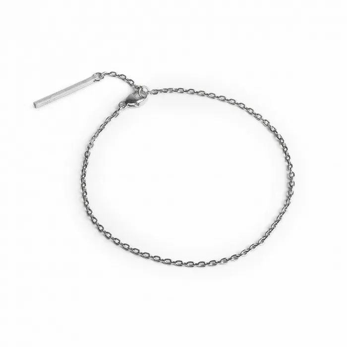 Jane Knig Silver Bracelets Women Anchor Chain Bracelet