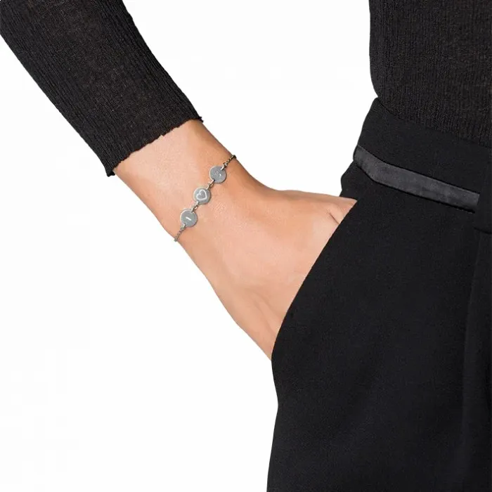 Jane Knig Silver Bracelets Women I Love You Bracelet