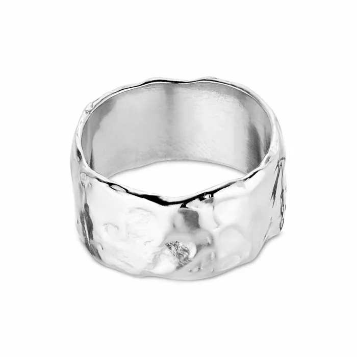 Jane Knig Silver Rings Women Bruised Heart Ring