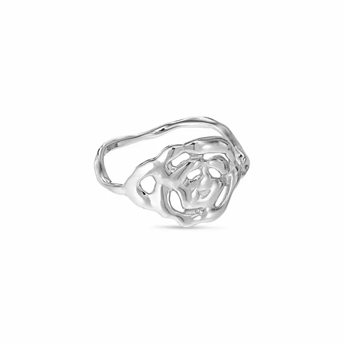 Jane Knig Silver Rings Women Rose Ring
