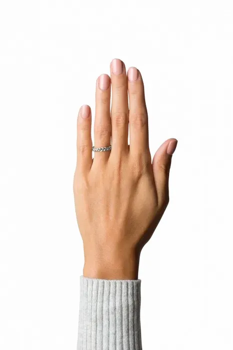 Jane Knig Silver Rings Women Small Braided Ring Jane Knig Silver Rings Women Small Braided Ring