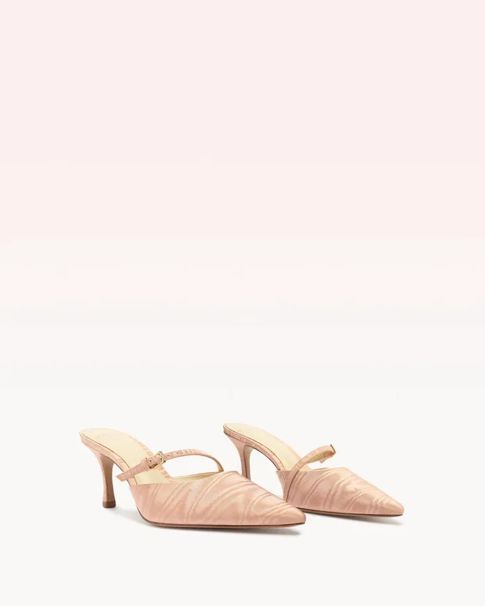 Jazzie 70 Mule Cashmere Cashmere Women Alexandre Birman Pumps