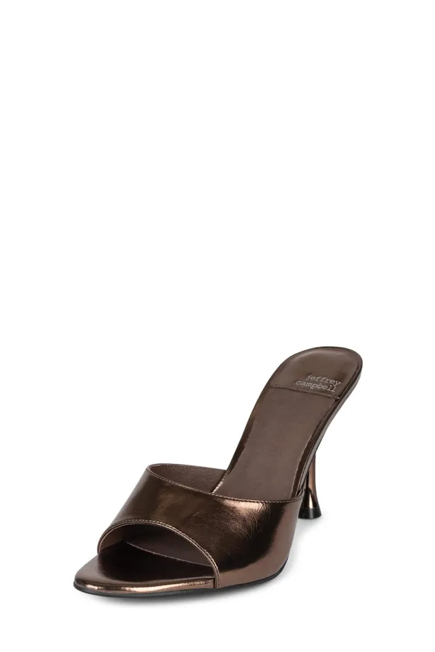 Jeffrey Campbell AGENT Bronze Women Heel