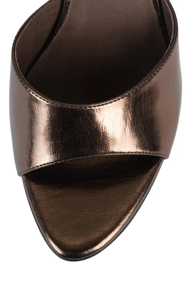 Jeffrey Campbell AGENT Bronze Women Heel