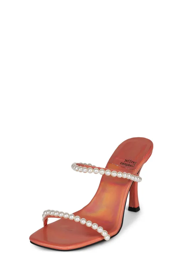 Jeffrey Campbell AKOYAP Red Mirage Women Heel