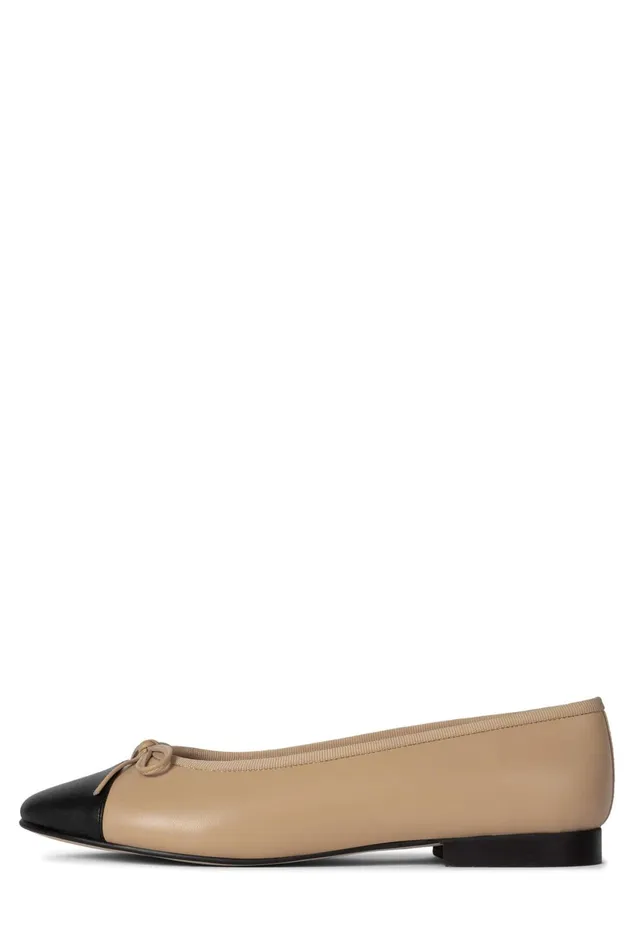 Jeffrey Campbell ARABESQUE Red Suede Combo Women Ballet Flats