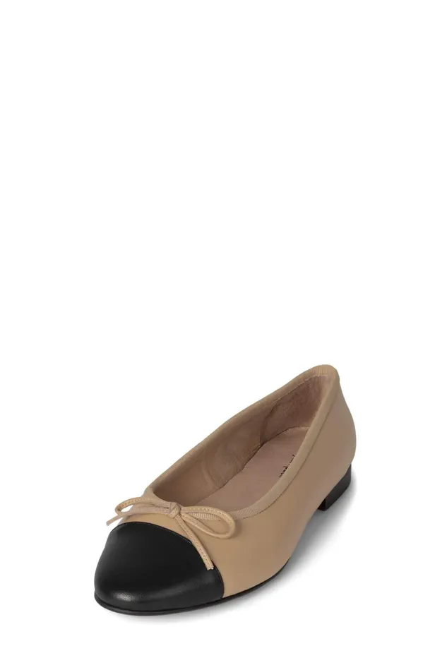 Jeffrey Campbell ARABESQUE Red Suede Combo Women Ballet Flats