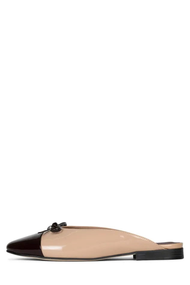 Jeffrey Campbell BALLETM Red Black Patent Women Ballet Flats