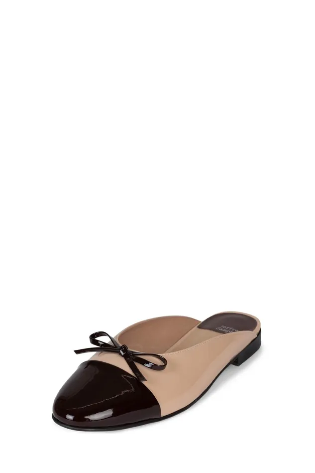 Jeffrey Campbell BALLETM Red Black Patent Women Ballet Flats