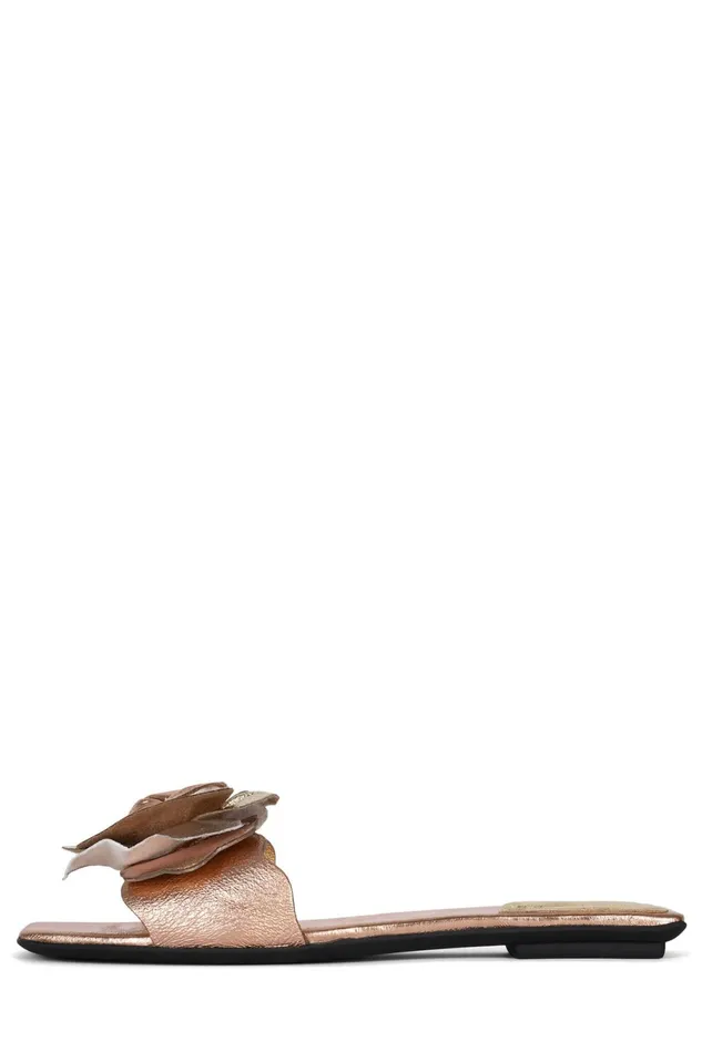 Jeffrey Campbell BOUQUET Green Bronze Multi Women Flat