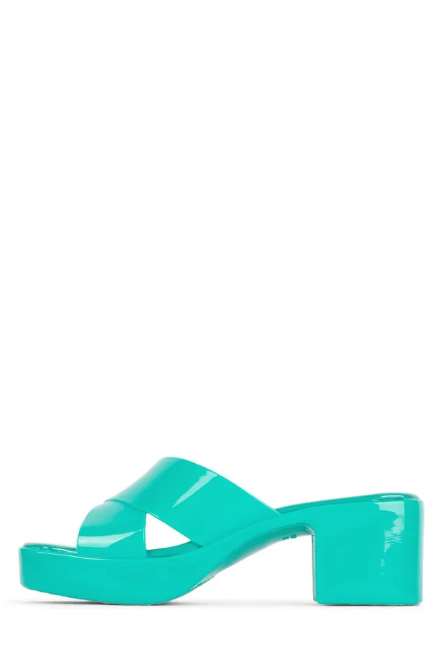 Jeffrey Campbell BUBBLEGUM Green Women Sandals Under 100