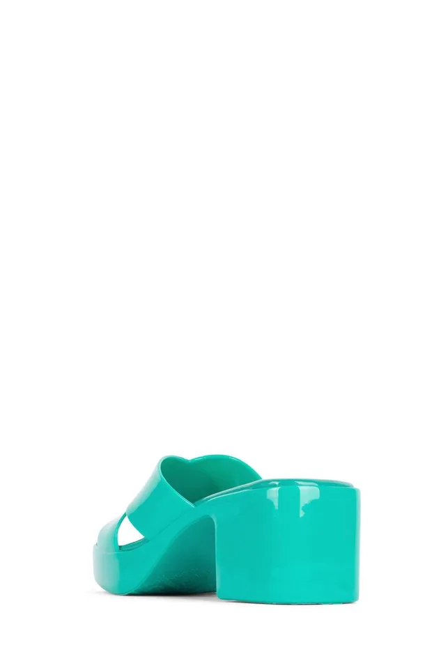 Jeffrey Campbell BUBBLEGUM Green Women Sandals Under 100