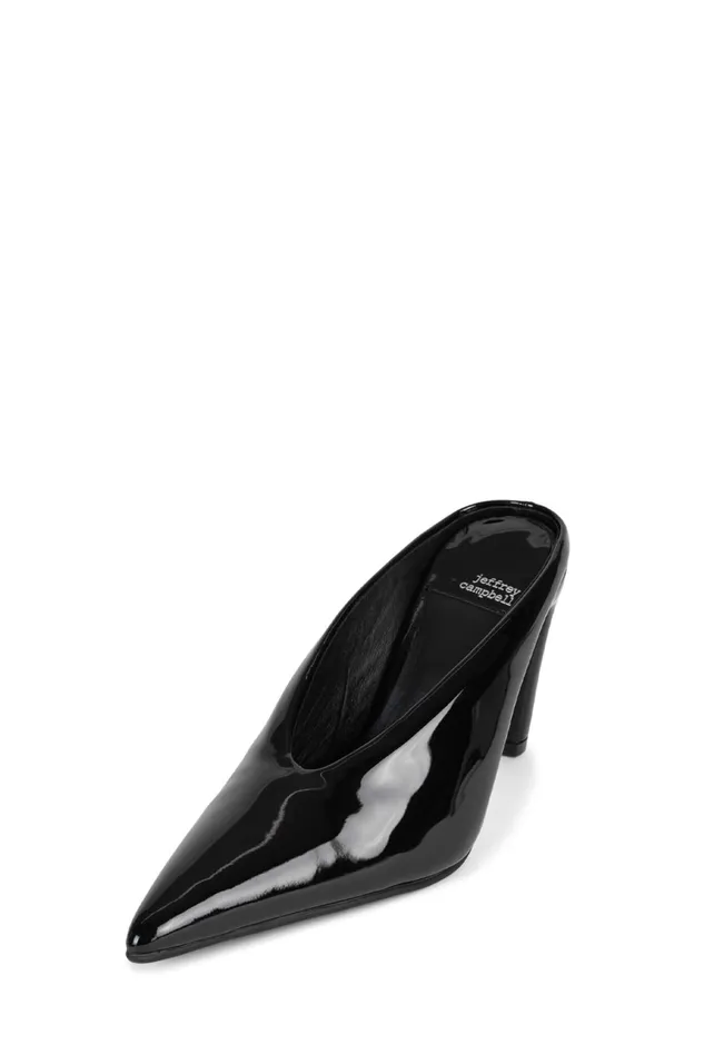 Jeffrey Campbell BUZZING Tan Patent Women Pump
