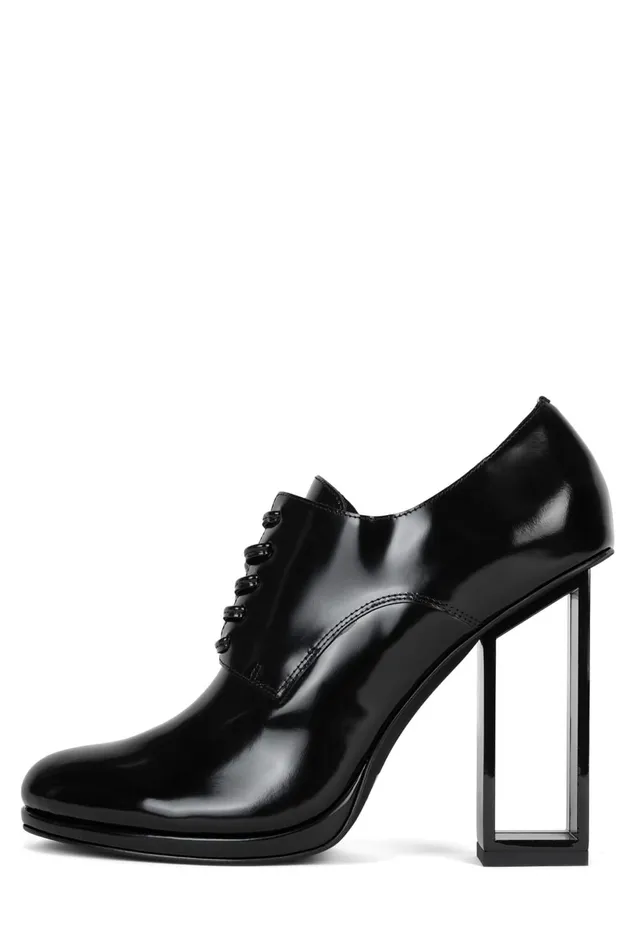 Jeffrey Campbell CATALYST Black Box Black Women Pump