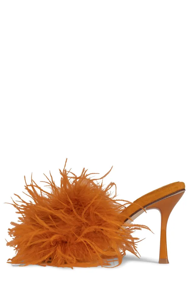 Jeffrey Campbell CHAUFFEUR Orange Women Heel