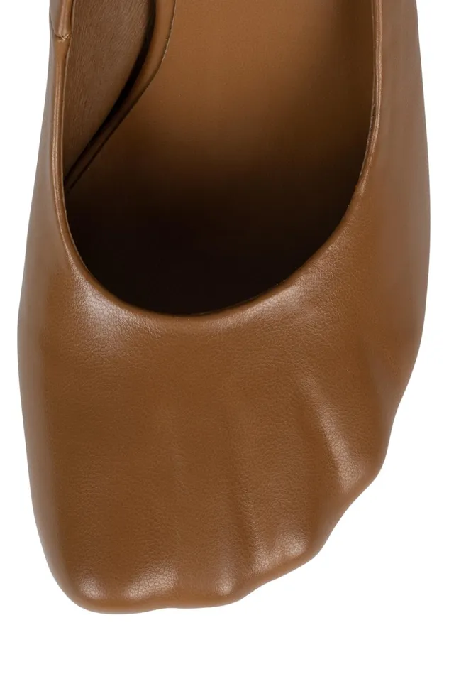 Jeffrey Campbell CONFORM Dark Brown Women Pump