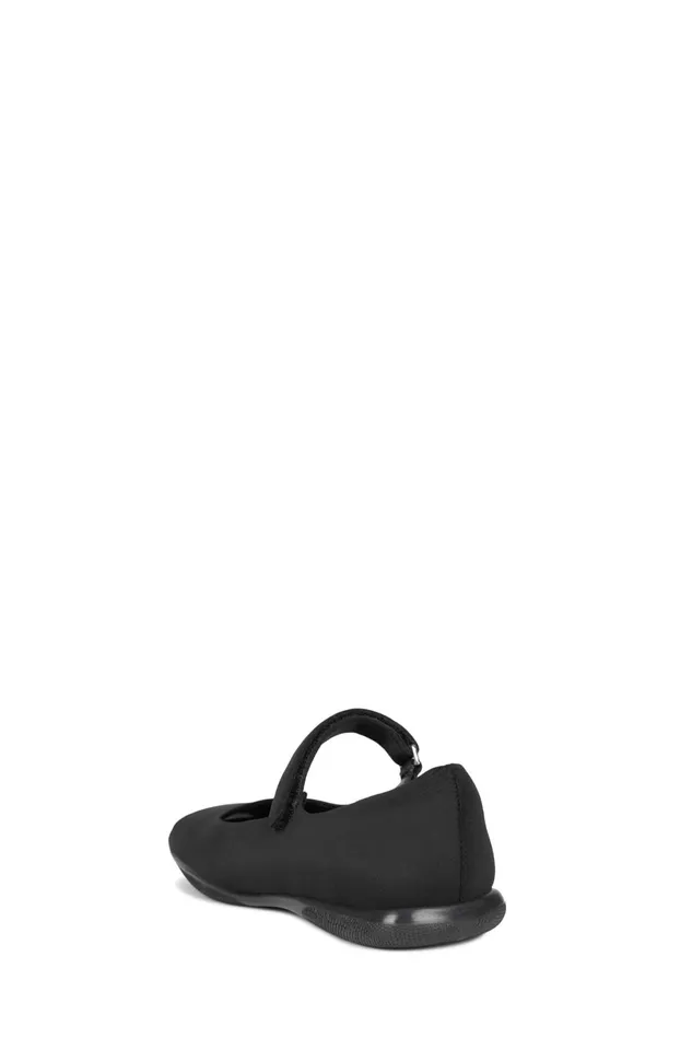 Jeffrey Campbell COPPELIA Black Neoprene Women Ballet Flats