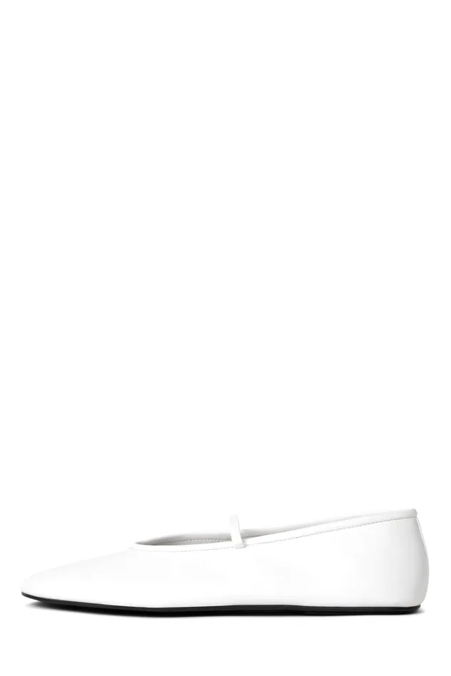 Jeffrey Campbell DANCERINA White Women Ballet Flats