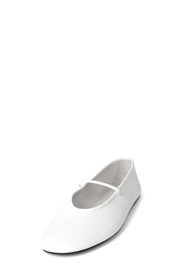 Jeffrey Campbell DANCERINA White Women Ballet Flats