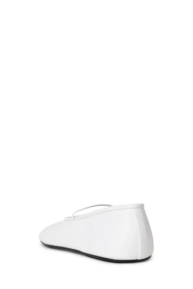 Jeffrey Campbell DANCERINA White Women Ballet Flats