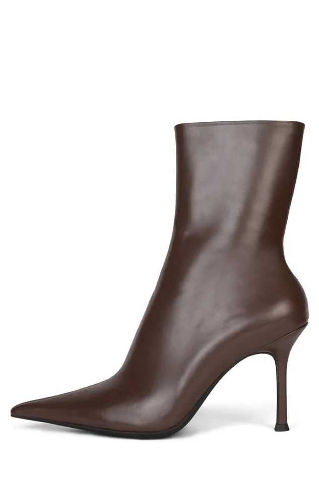 Jeffrey Campbell DARING Ivory Crinkle Patent Women Ankle To Mid