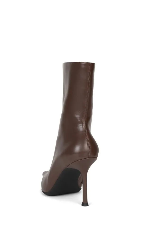 Jeffrey Campbell DARING Ivory Crinkle Patent Women Ankle To Mid
