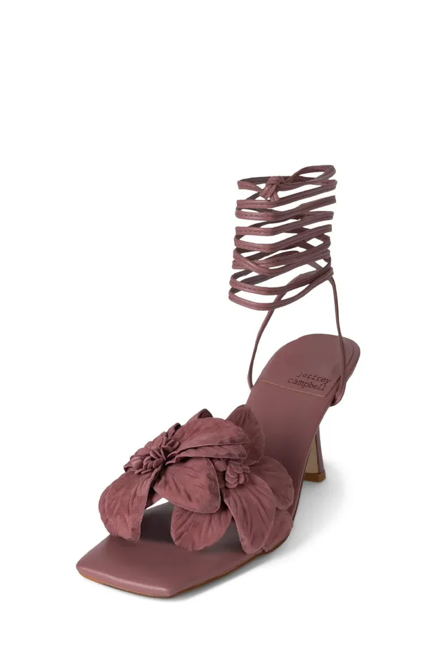 Jeffrey Campbell ESSENCE Green Suede Women Heel