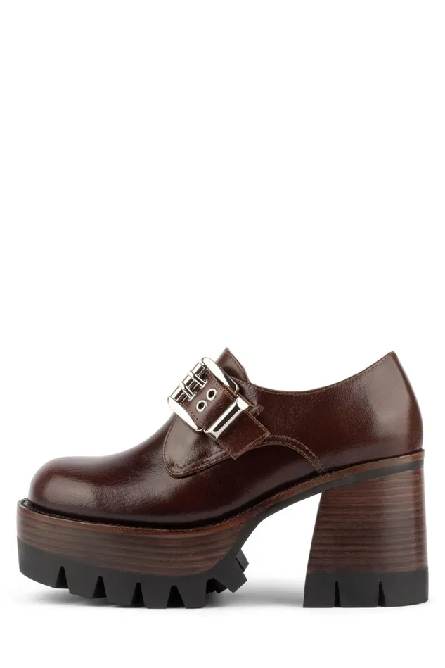 Jeffrey Campbell FAIL Black Crinkle Patent Women Boot