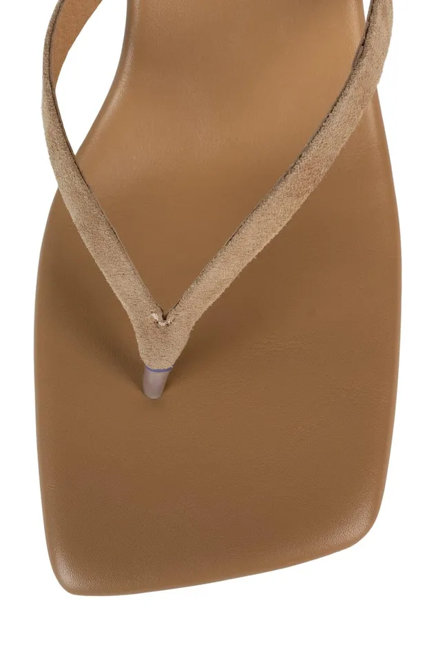 Jeffrey Campbell FUSEDNB Natural Suede Women Heel