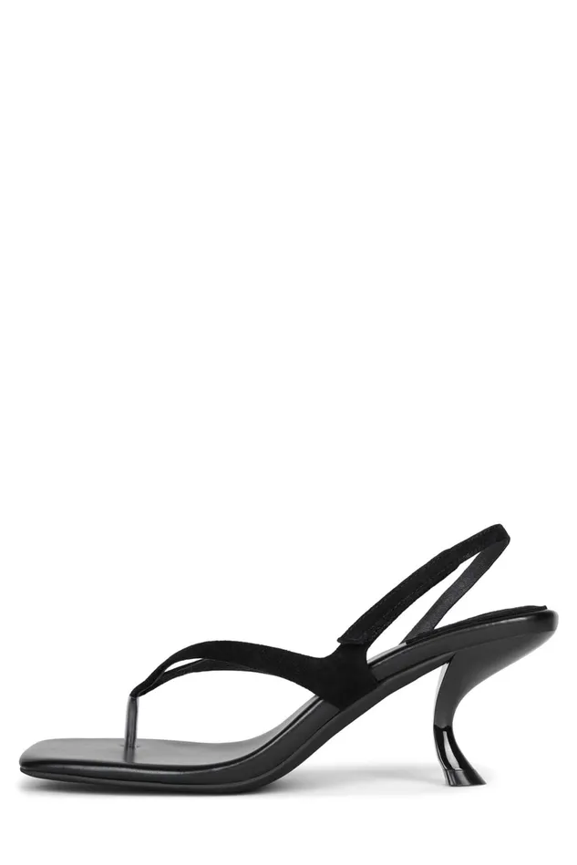 Jeffrey Campbell FUSEDNB Natural Suede Women Heel