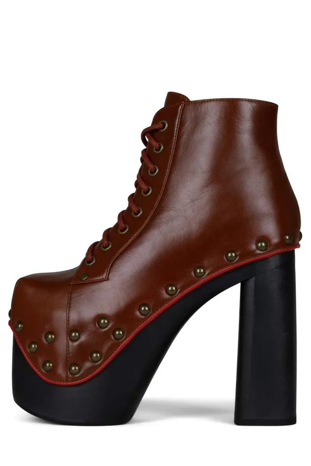 Jeffrey Campbell GIANTLITA Green Yellow Women Boot