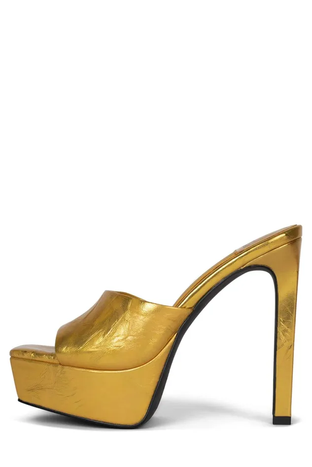 Jeffrey Campbell GOINGGLAM Black Glitter Women Sandal