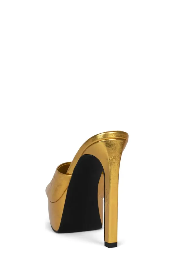 Jeffrey Campbell GOINGGLAM Black Glitter Women Sandal