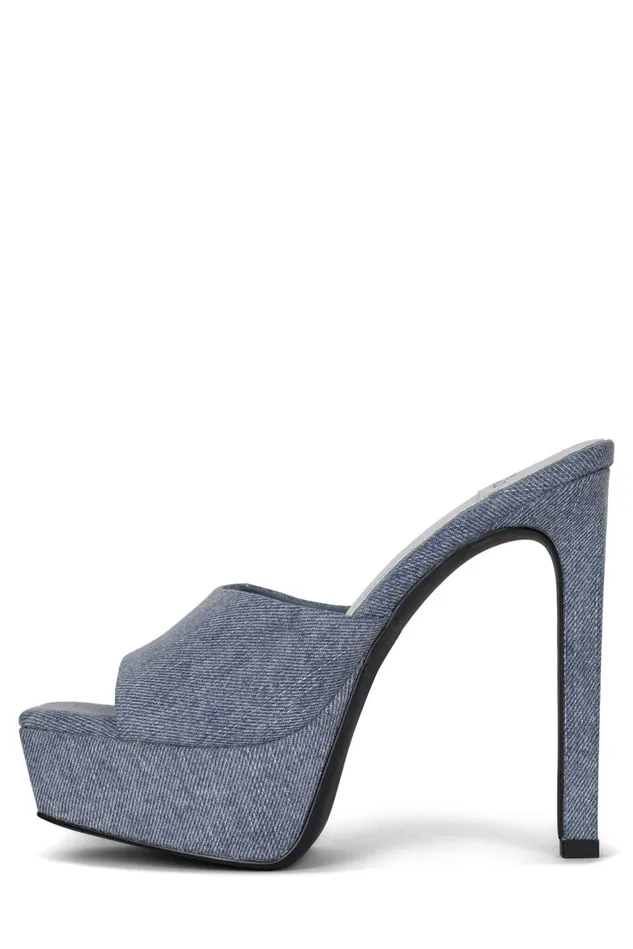 Jeffrey Campbell GOINGGLAM Black Glitter Women Sandal