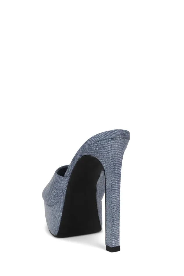 Jeffrey Campbell GOINGGLAM Black Glitter Women Sandal