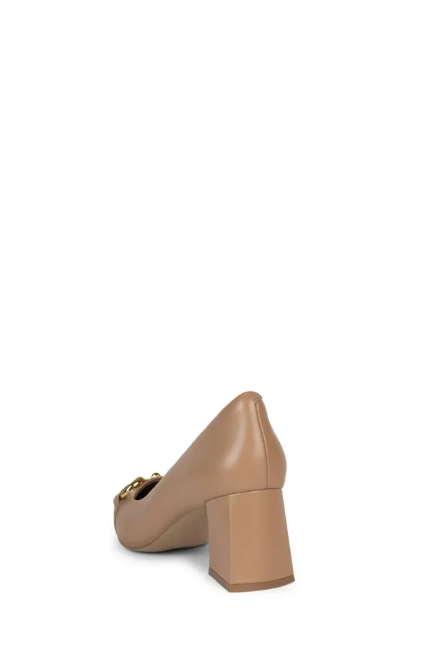 Jeffrey Campbell HAPPYHOUR Natural Gold Women Pump